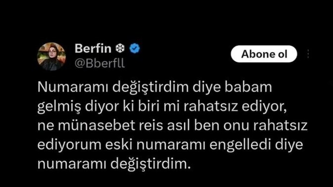 Sizi engelleyen ulaşır misiniz?