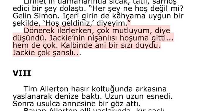 Okuduğunuz kitapta bir karaktere takar mısınız?
