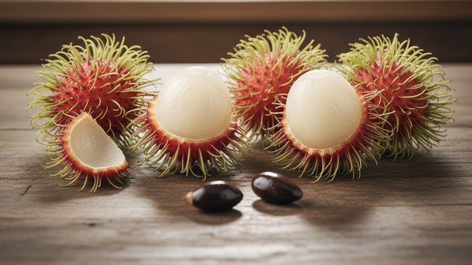 Daha önce hiç rambutan meyvesi yediniz mi?