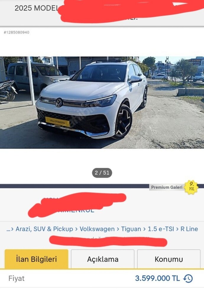 Sizce şu aracı kullanan biri zenginmidir?