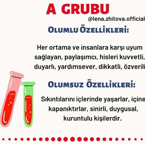 Kan grubunuza göre mizacınızı bir miktar da olsa yansıtıyor mu bu analizler?