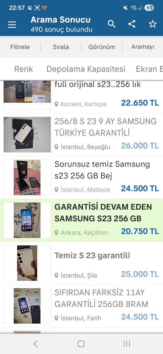 Galaxy S22 Ultra mı Düz S23 mü?