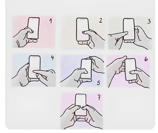 Telefonunu nasıl tutanlardansın?