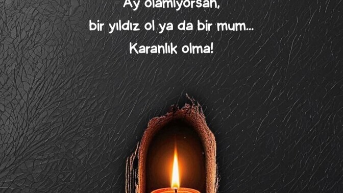 Karanlık mısınız? aydınlık mı?