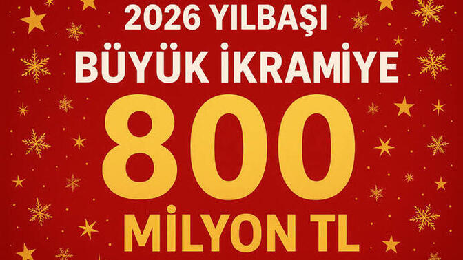 Yeni yıl için kendine bilet aldın mı belki sana çıkar?