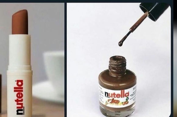Çikolatadan yapılmış bu ruju ve ojeyi kullanır mısınız?