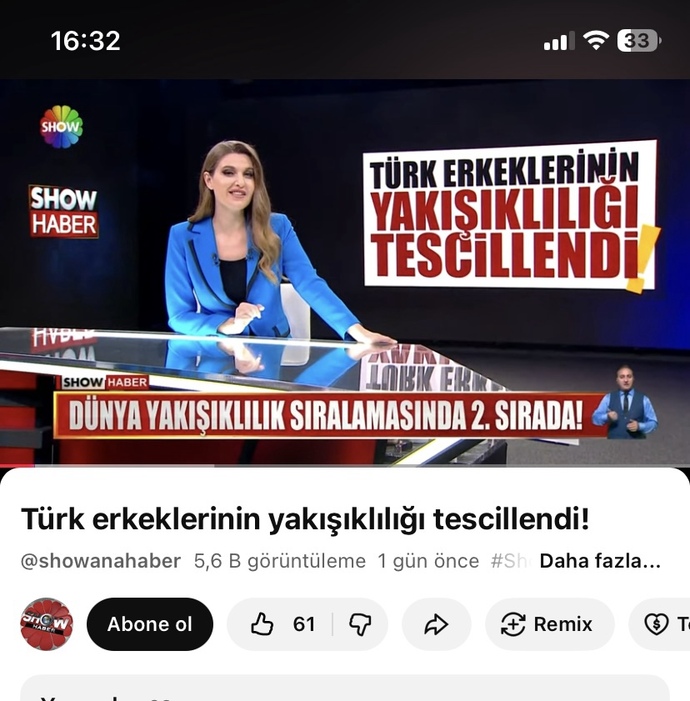 Türk erkekleri dünya yakışıklılık sıralamasında dünya 2. si seçildi ne düşünüyorsunuz?