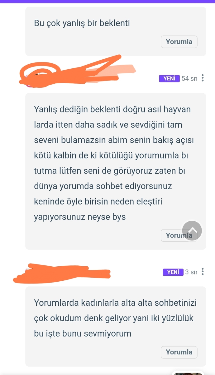 Hayatsız / amaçsız insanlar ile aranız nasıl?