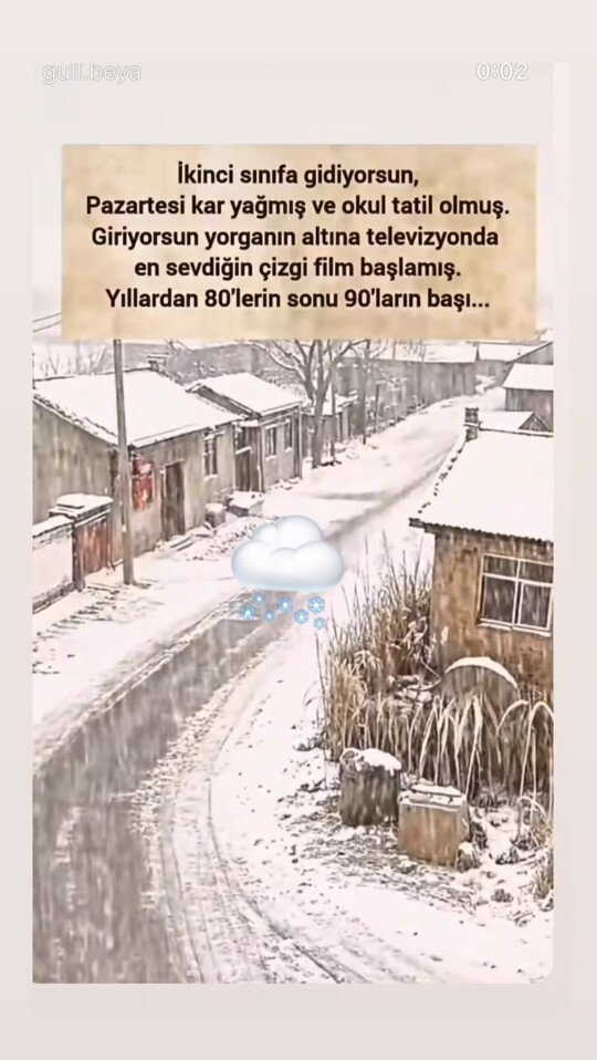 Özlediğin yıllar var mı?