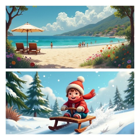 Yaz tatili mi, kış tatili mi daha senlik?