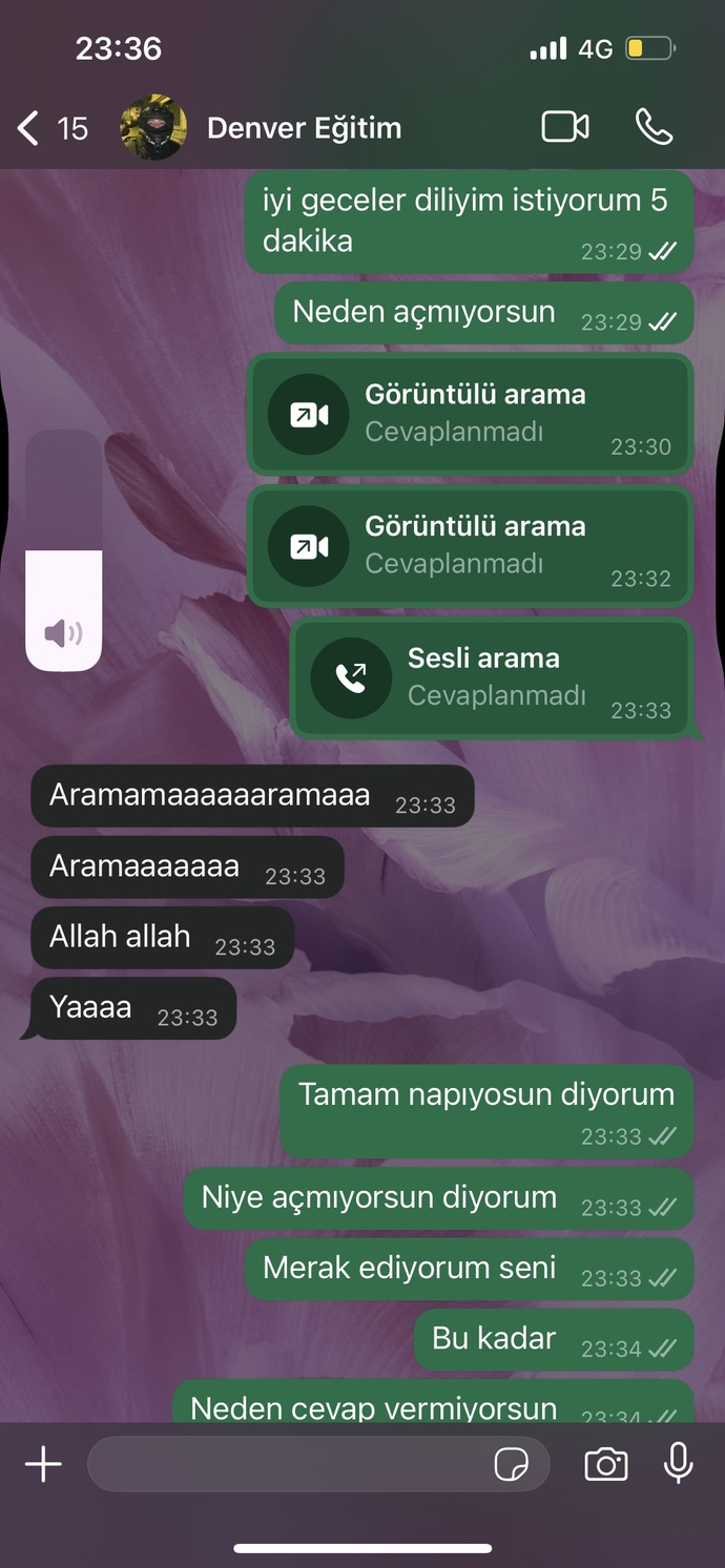 Bu adam niye böyle yapıyor?