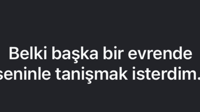 Böyle diyen biri ne demek istiyordur?