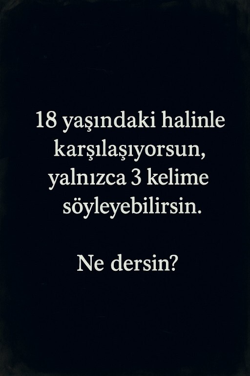 Nasıl bir konuşma olurdu?