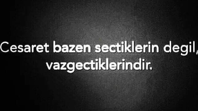 Çabuk vazgeçiyor musunuz?