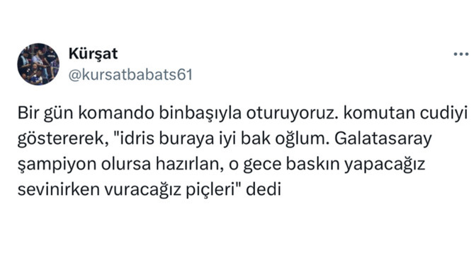 Bu tweet ne anlatıyor?