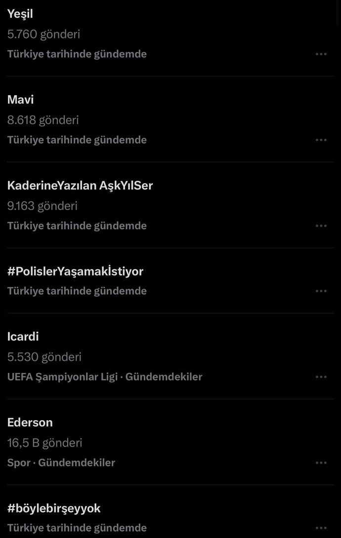 Bu nasıl gündem böyle ya?