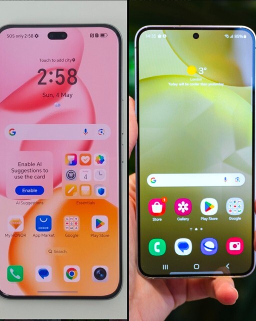Honor 400 Pro mu? Samsung Galaxy S24 mu?