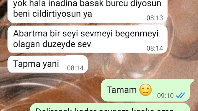 Bu Başak burcunun benim kadar balık burcu kadar yani çok seven var mı bilemiyorum konuşmalardan bile belli oluyor zaten?