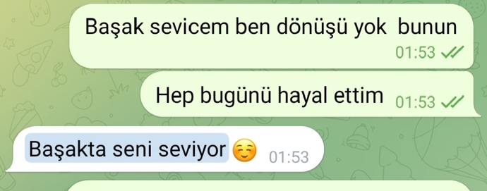 Tabi Başağın Balığı sevmesi lazım Hep biz Balıklar mı Başakları sevicez Başakta Balığı Seviyor bu cümle evrenin mesajı sanki?