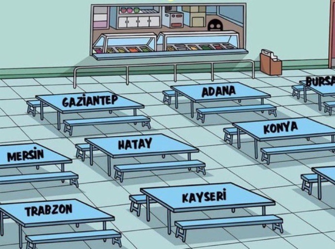 Acıksan hangi masaya oturursun?
