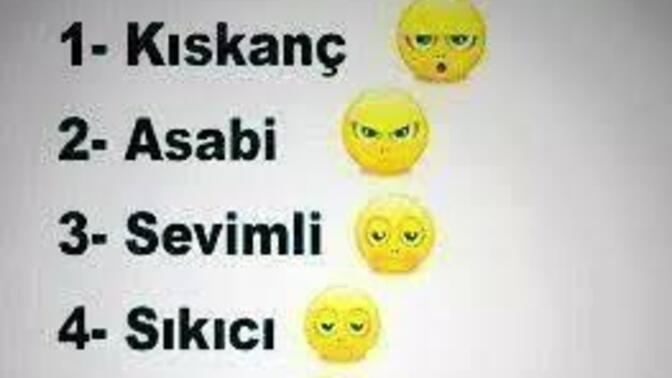 Sence sen nasıl birisin?