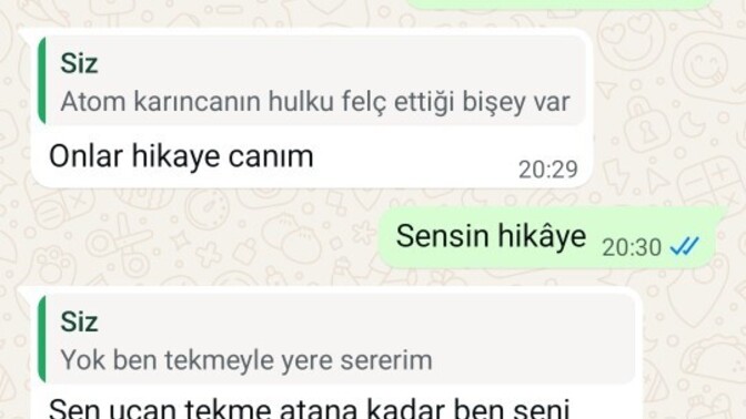 İşyerinde ki abinin bu konusma tarzı rahatsız edici değil mi sizcede?