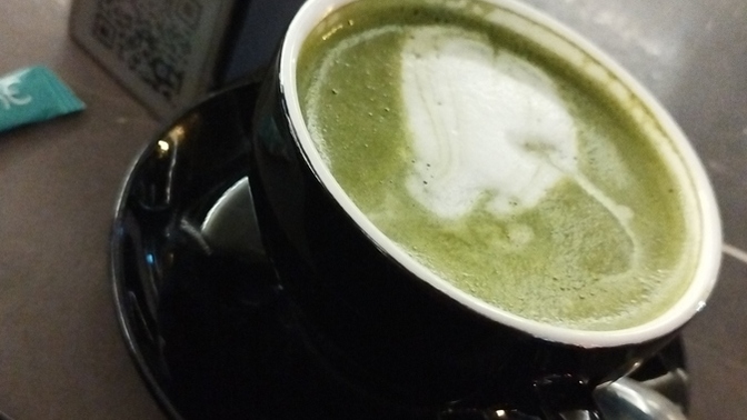Matcha latte hiç içtiniz mi?