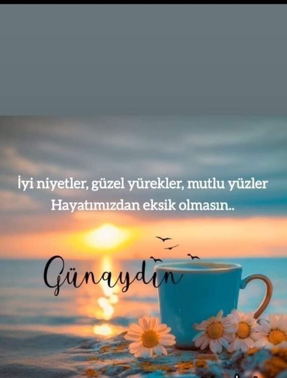 Günaydınlar olsun 🥰 hafta sonu planları yapıldı mı?