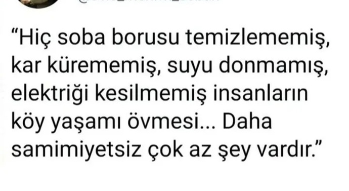 Köyden inselerde şehire 😏