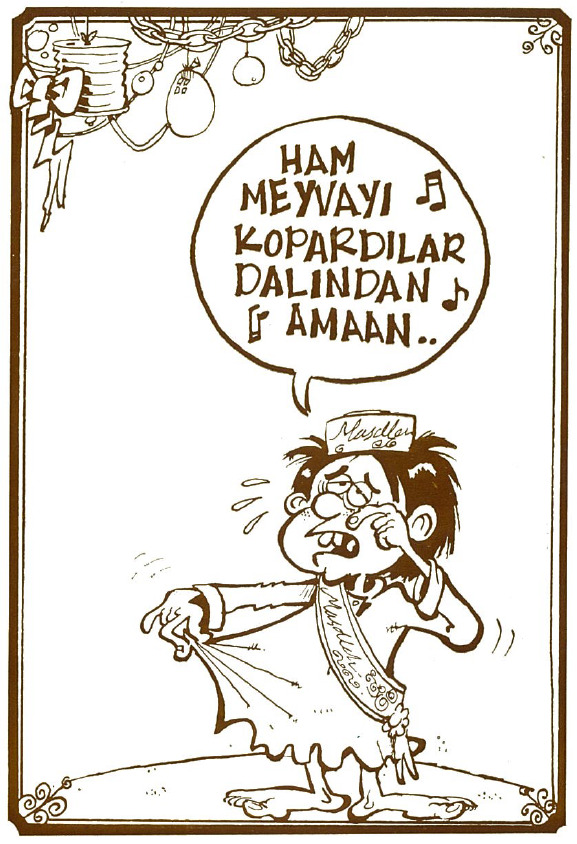 Beyler sünnet olcağınız zaman ne düşündünüz azcık kesilir diye düşündünüz mü?
