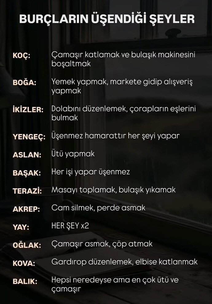 Üşengeç birimisindir?