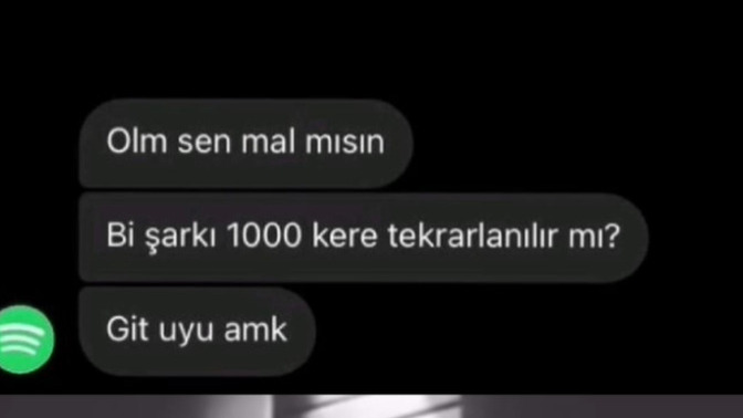 Tekrar tekrar dinlediğin o şarkı hangisi?