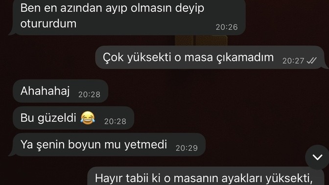 Boyunuzla dalga geçenler oluyor mu?