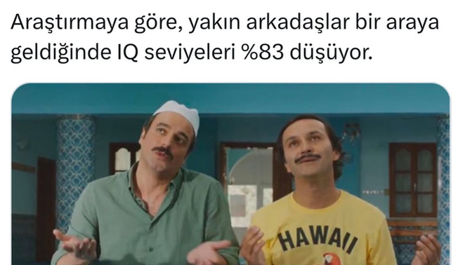 Arkadaşlarınızla bir araya gelince IQ seviyeniz düşüyor mu?