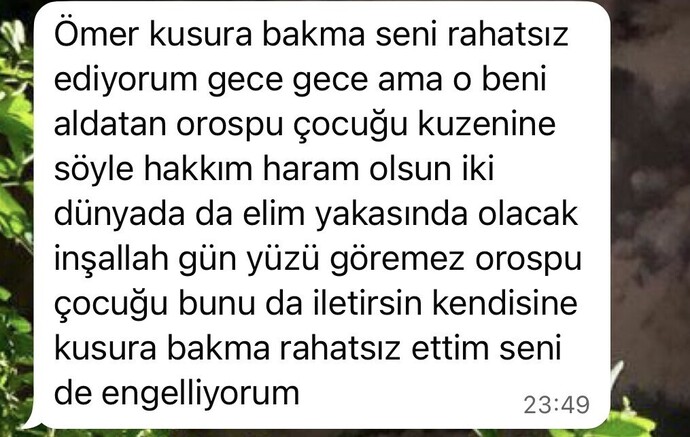 Dm'den aldığınız en ilginç veya saçma mesaj neydi?