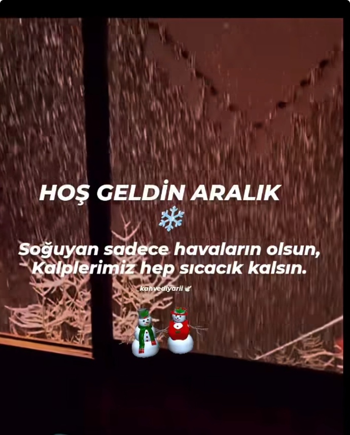 Aralık ayından bir beklentiniz var mı?