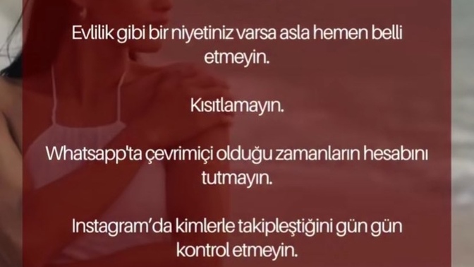 Flört döneminde siz neler yapıyorsunuz?