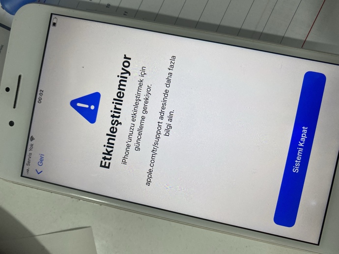 Sıfırladım böyle oldu neden yd değil?