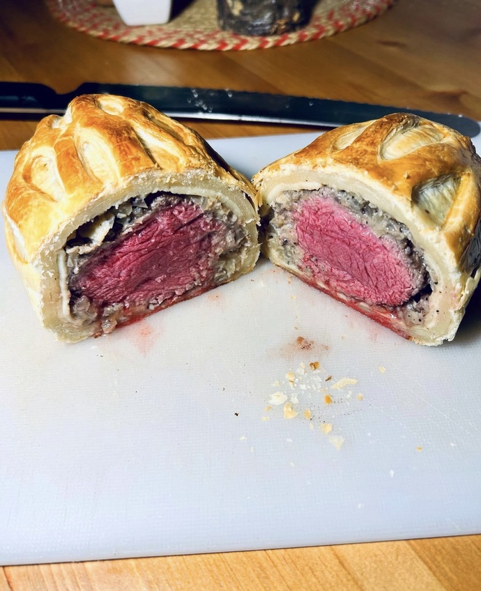 Hello, Beef wellington yaptım nasıl olmuş?