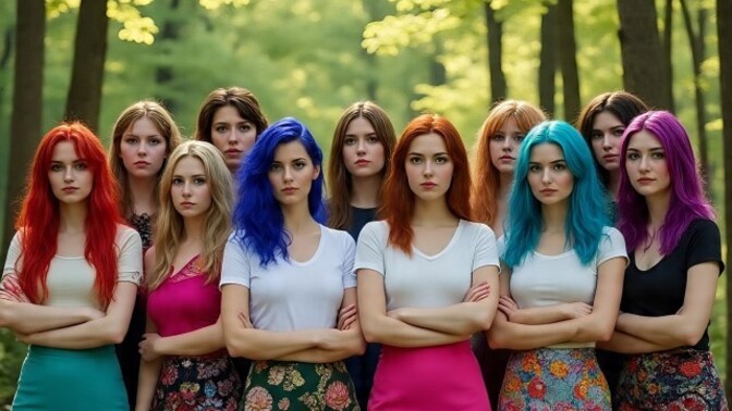Saç ve göz rengine göre, içtiğim çay hangi iki renk olurdu?