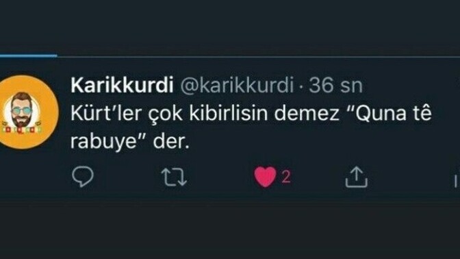 Kürtçe şarkılar dinler misiniz?