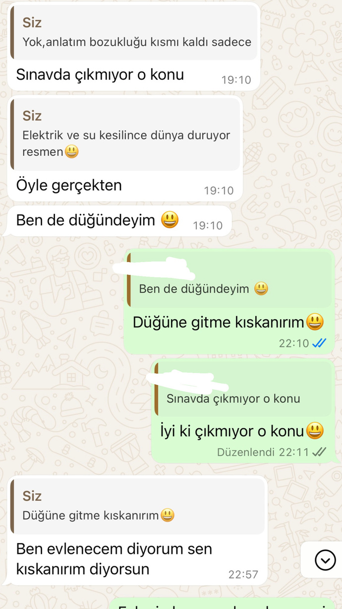 Bir erkek neden böyle konuşur sizce yorumlar mısınız?