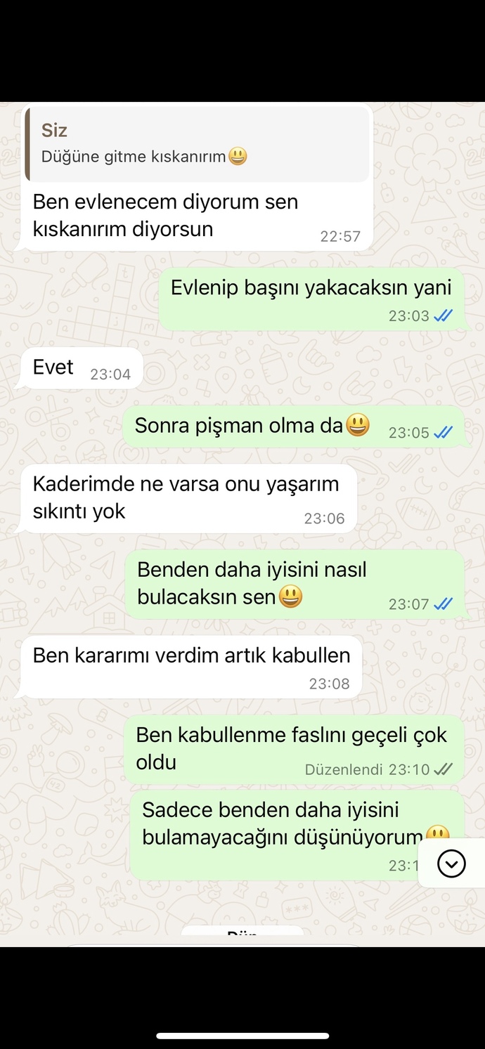 Bir erkek neden böyle konuşur sizce yorumlar mısınız?