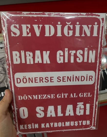 Dönerse senin midir?