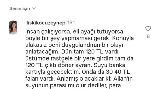 Yorumum ezikçe mi?