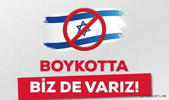 İsraili boykot ediyor musunuz?