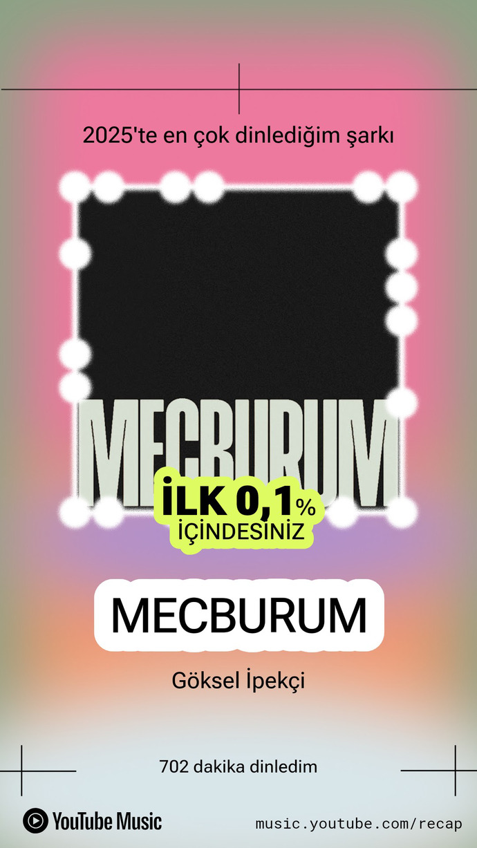 Kaç kere, kaç gece dinledim seni hatırlamıyorum ama asla sıkılmadım. Müthiş bir şarkısın