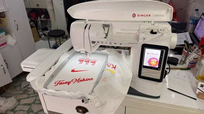 Bilgisayarlı nakış makinesi olan/kullanan var mı?