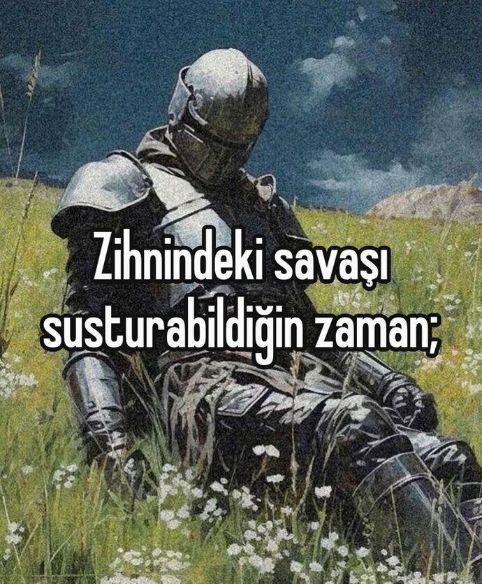 Emin olmamakla beraber belki de o tüneller evimizdir bilemiyorum..😅