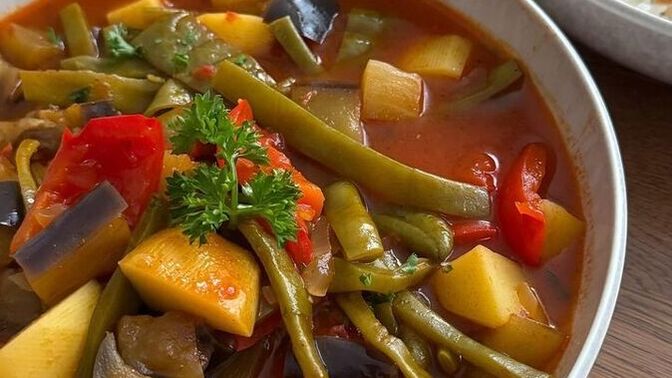 Pilav ile sebze yemeklerini sever misiniz?